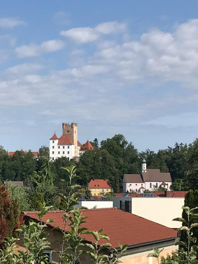 House With Castle View & Art Διαμέρισμα Γκούνζμπουργκ Εξωτερικό φωτογραφία